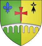 Blason ville fr Longpont-sur-Orge (Essonne)